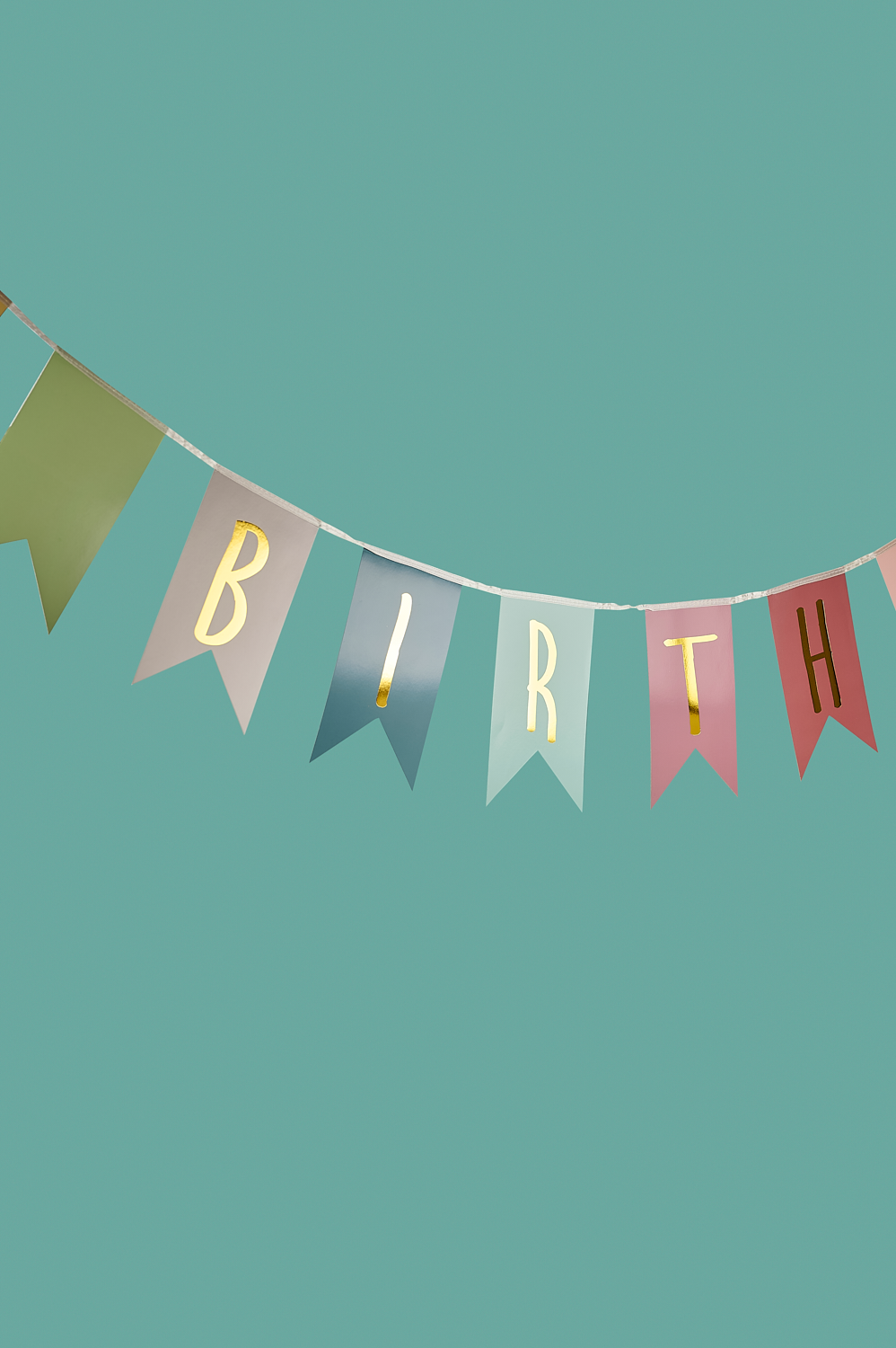 Flagline happy birthday