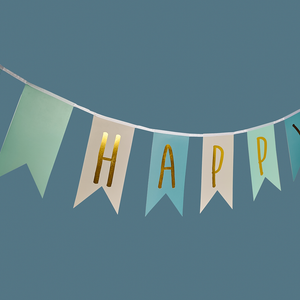 Flagline happy birthday