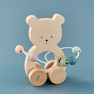 Pull Teddy with abacus