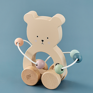 Pull Teddy with abacus