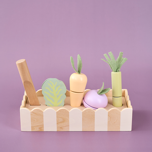 Stack & cut vegetables