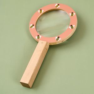 Magnifying glas pink