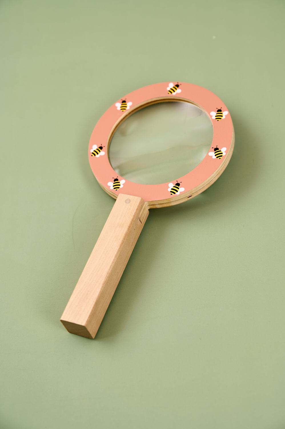 Magnifying glas pink