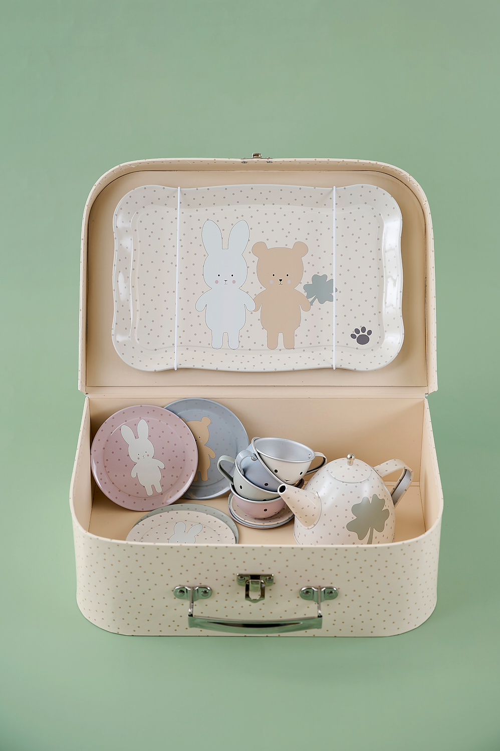 Tea set Teddy & Bunny