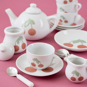 Porcelain tea set