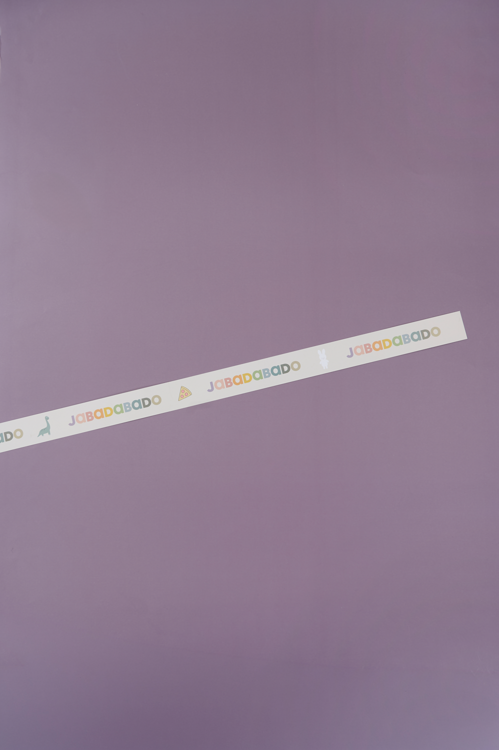 Shelf edge strip - Jabadabado symbols
