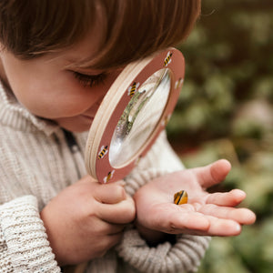 Magnifying glas pink
