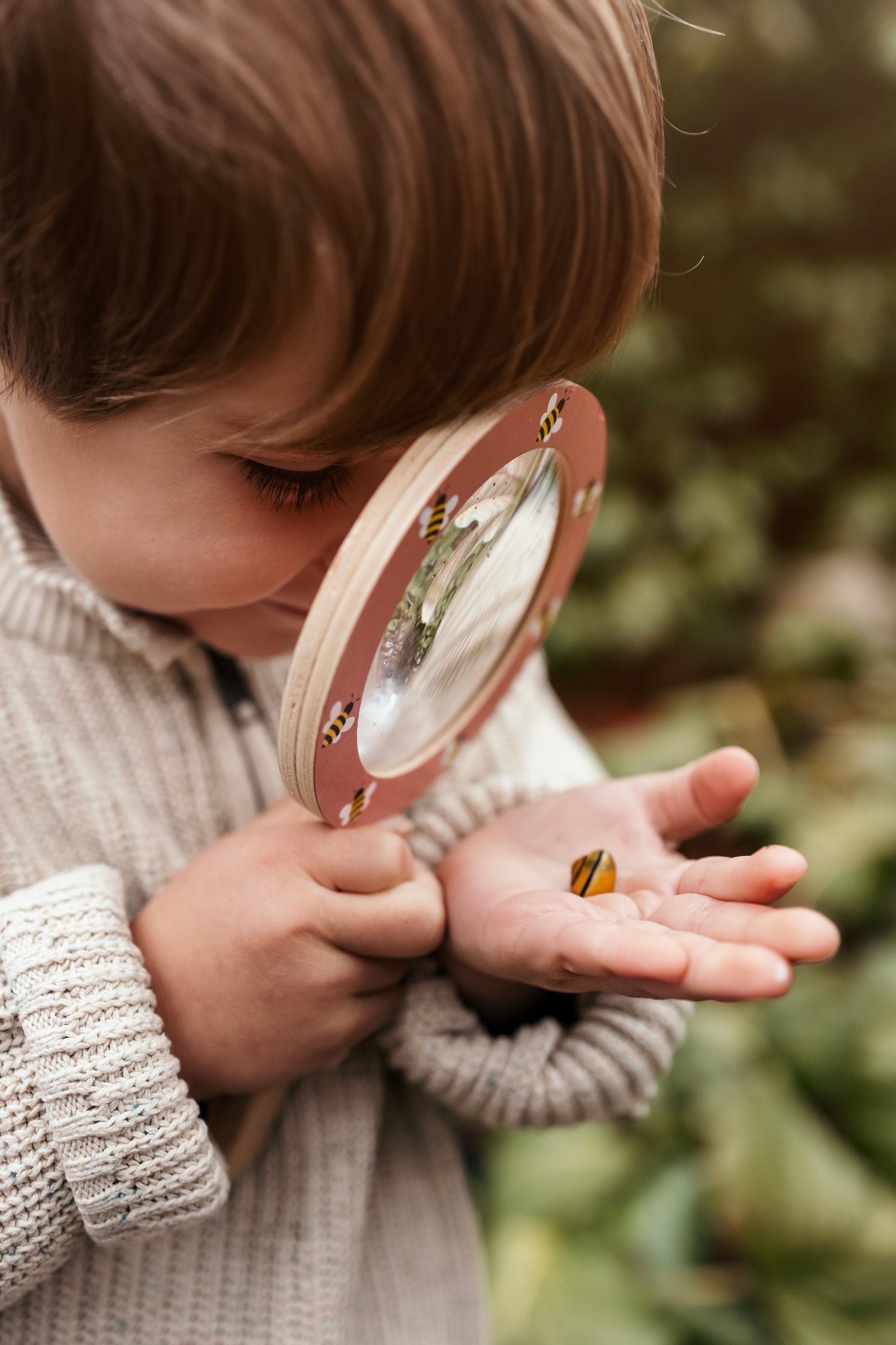 Magnifying glas pink