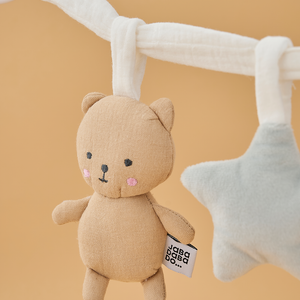 Pram toy Teddy & Bunny