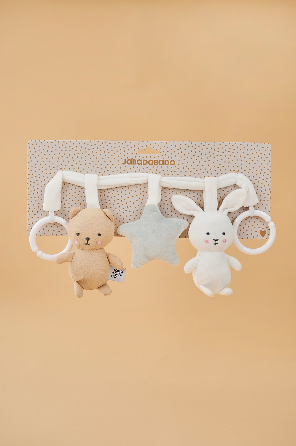 Pram toy Teddy & Bunny