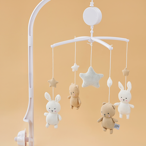 Musical mobile Teddy & Bunny