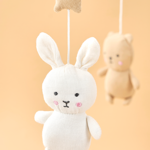 Musical mobile Teddy & Bunny