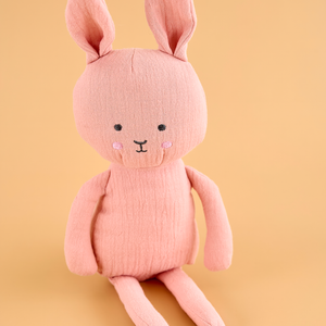 Buddy Bunny & blanket pink