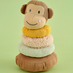 Stacking toy Monkey textile