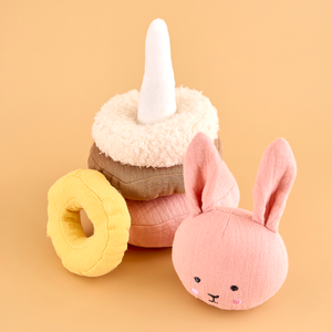 Stacking toy Bunny textile