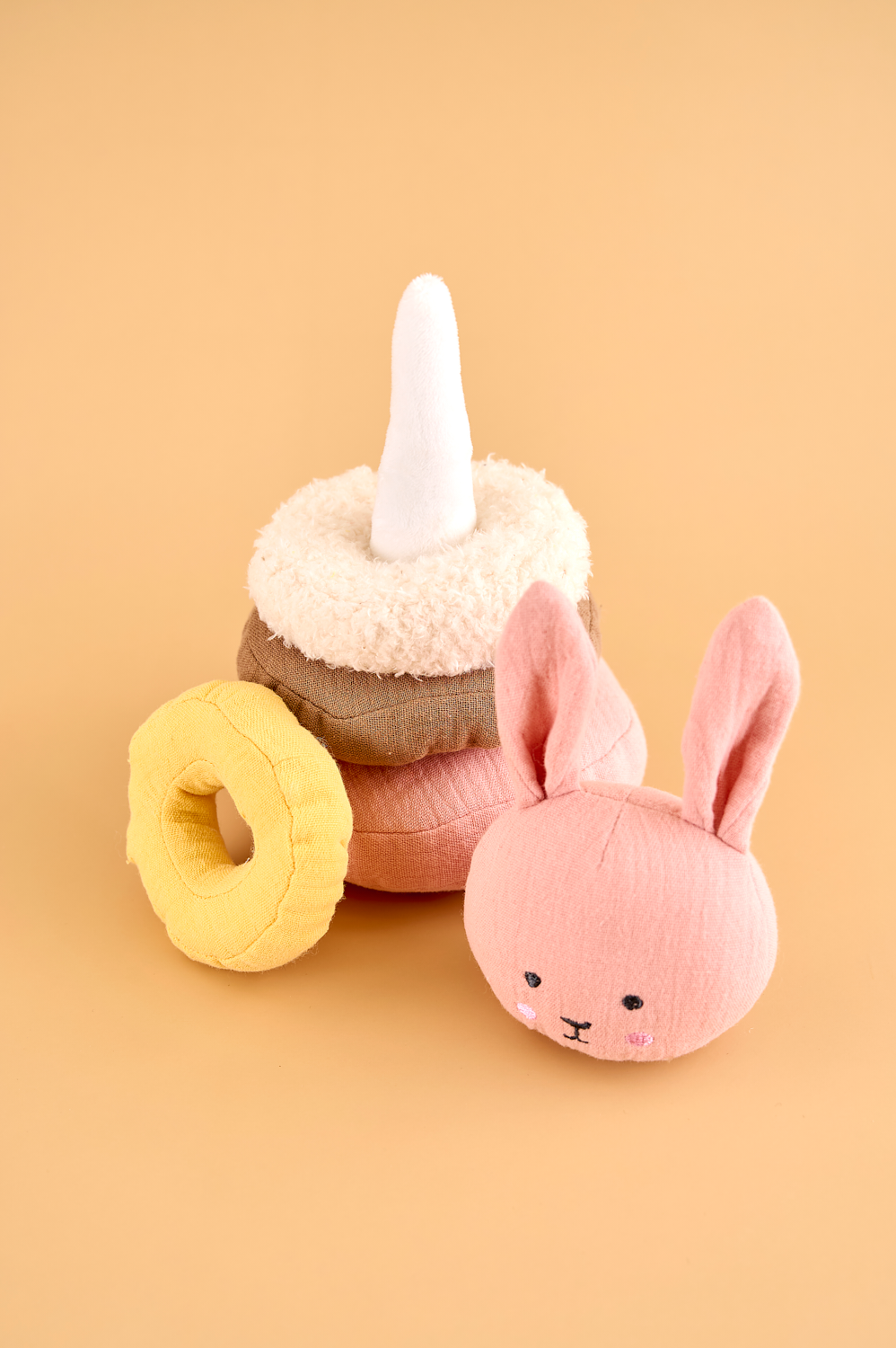 Stacking toy Bunny textile