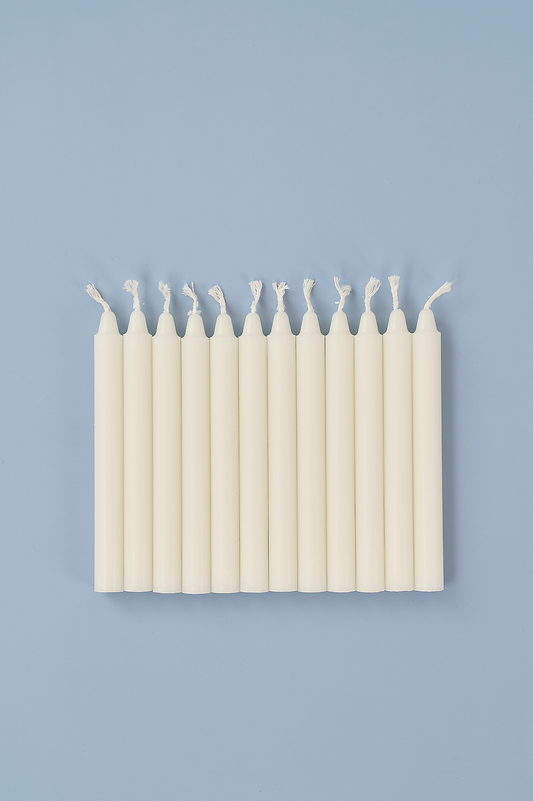 Candles for birthdaytrain