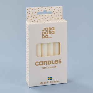 Candles for birthdaytrain