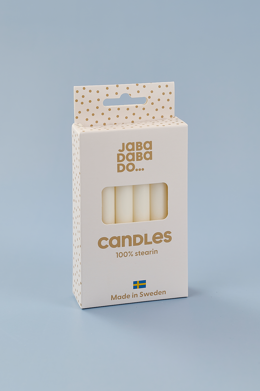 Candles for birthdaytrain