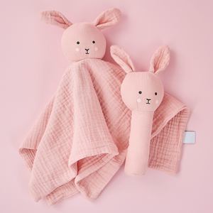 Baby gift Bunny rattle