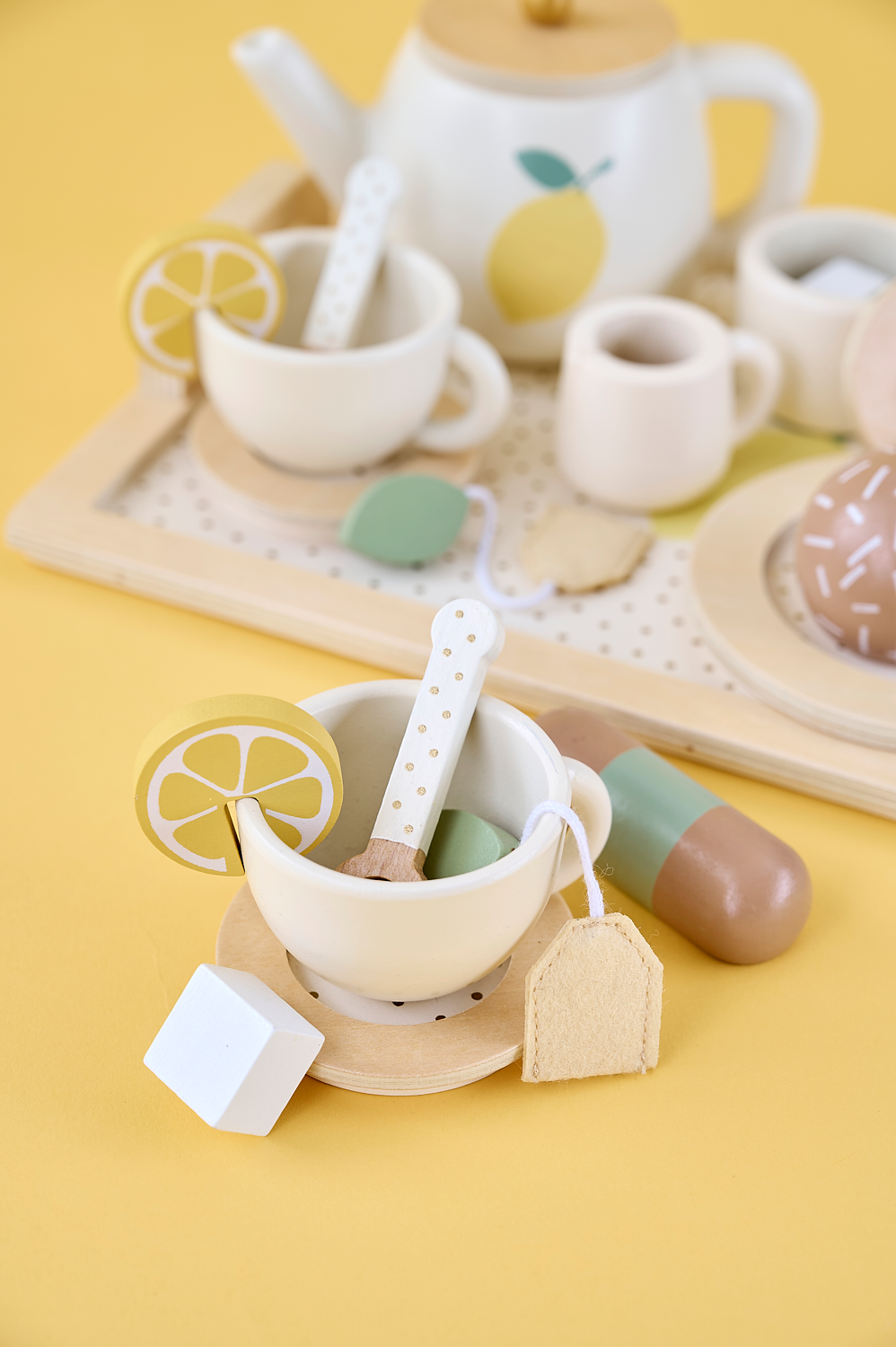 Afternoon tea lemon