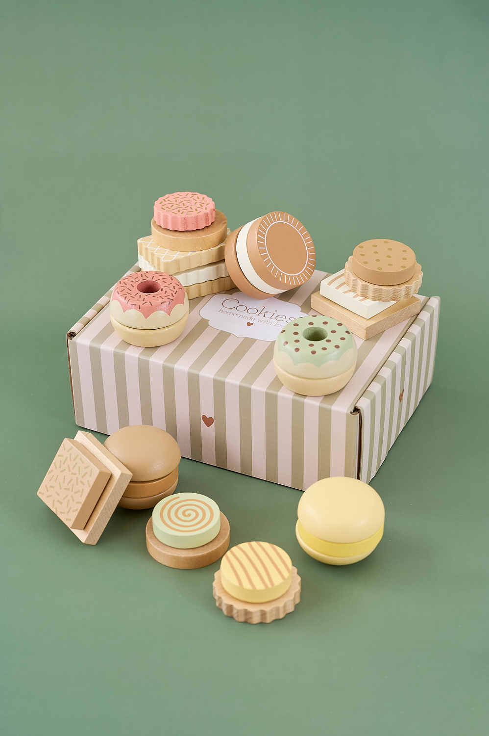 Stackable cookies