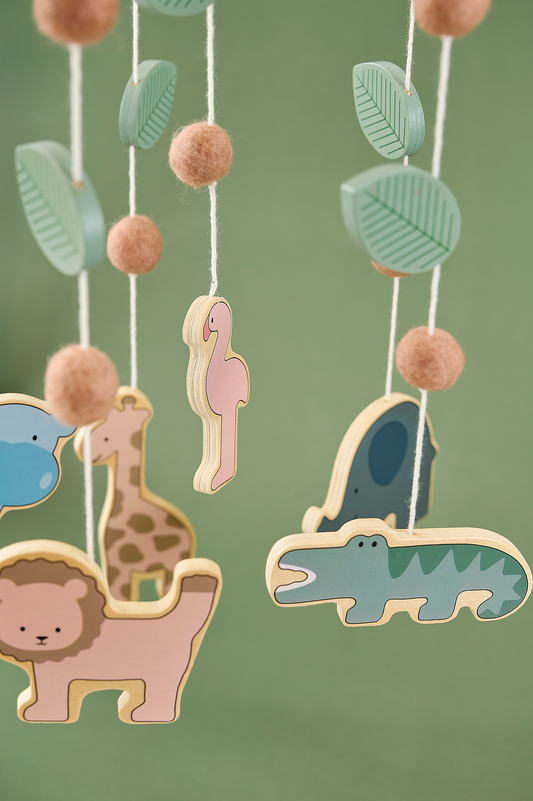 Wooden mobile safari