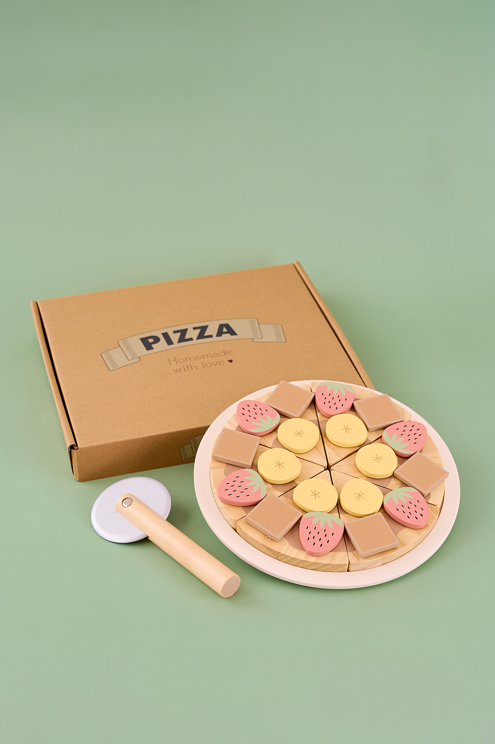 Dessert pizza