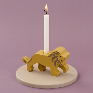 Candlestick lion