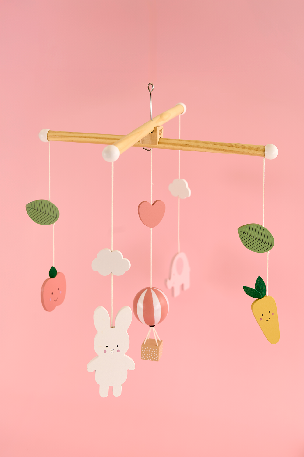 Wooden mobile Bunny