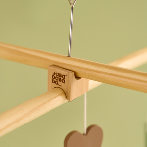 Wooden mobile Monkey