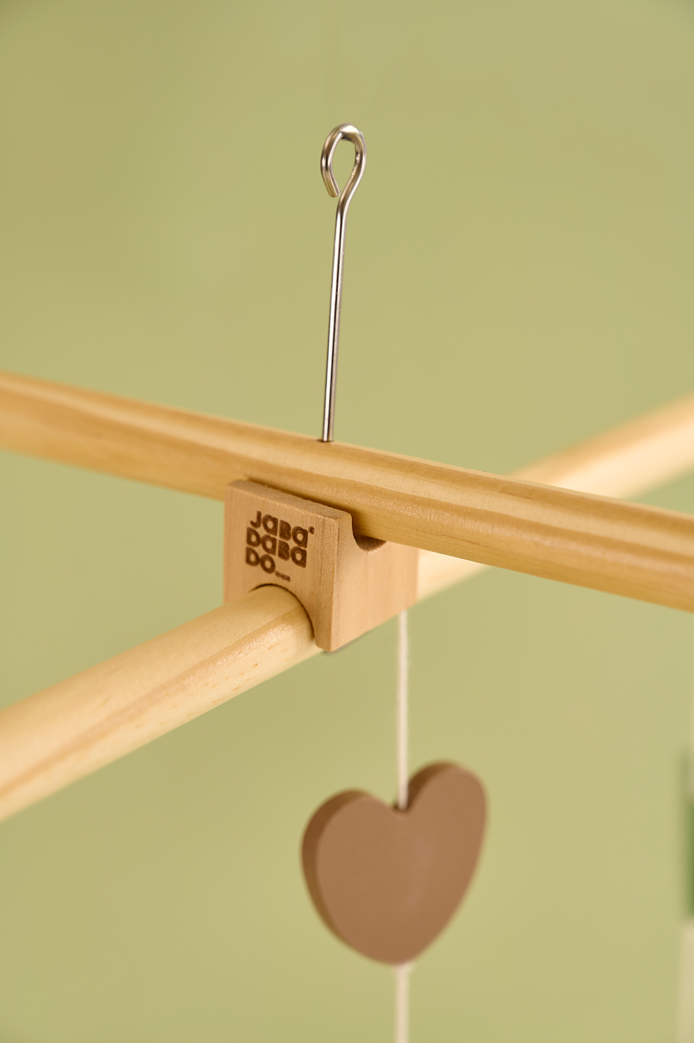 Wooden mobile Monkey
