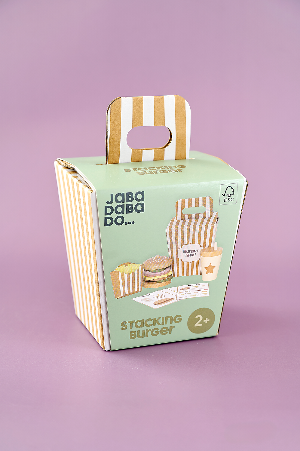 Stacking burger