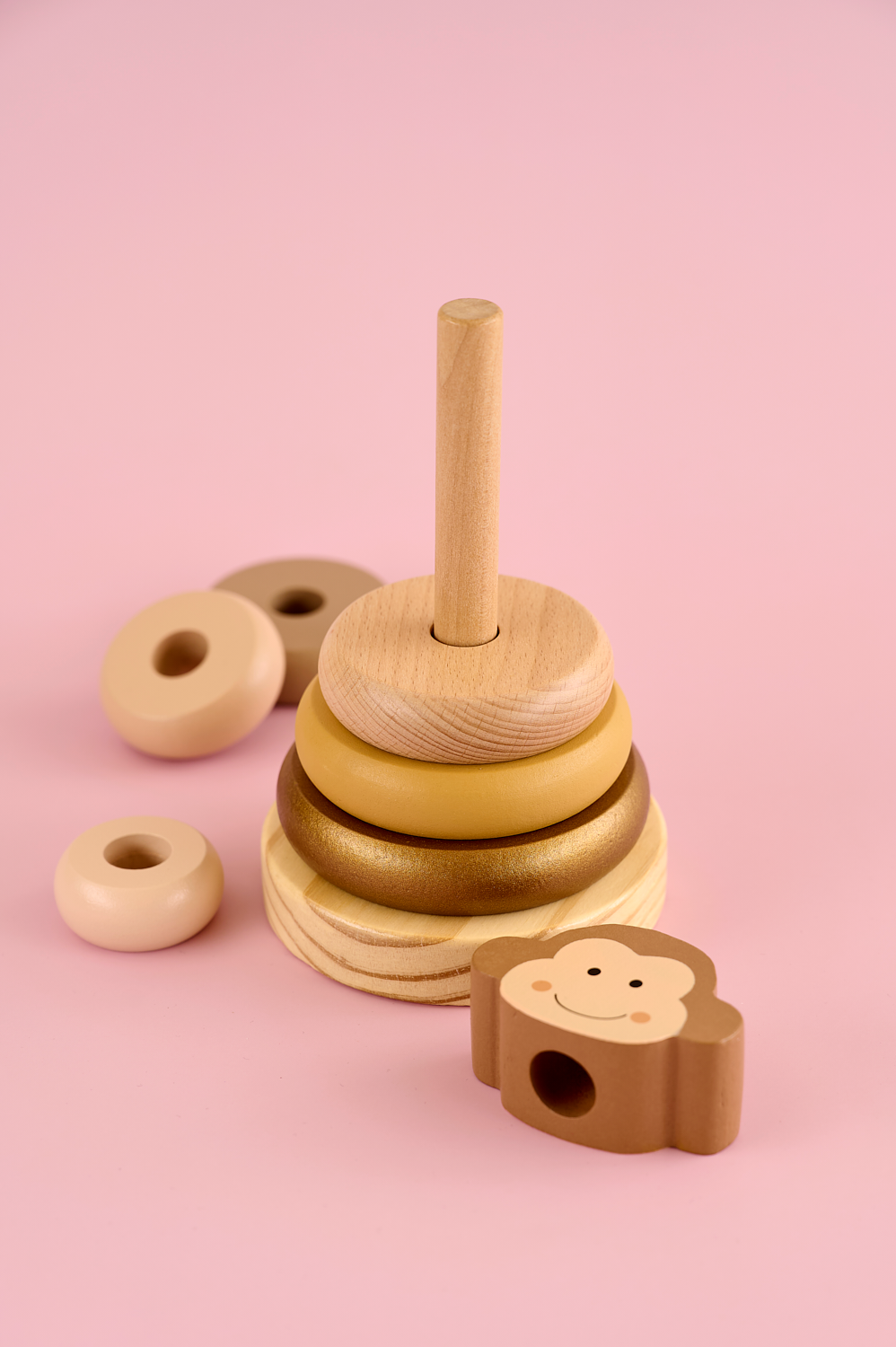 Stacking toy Monkey