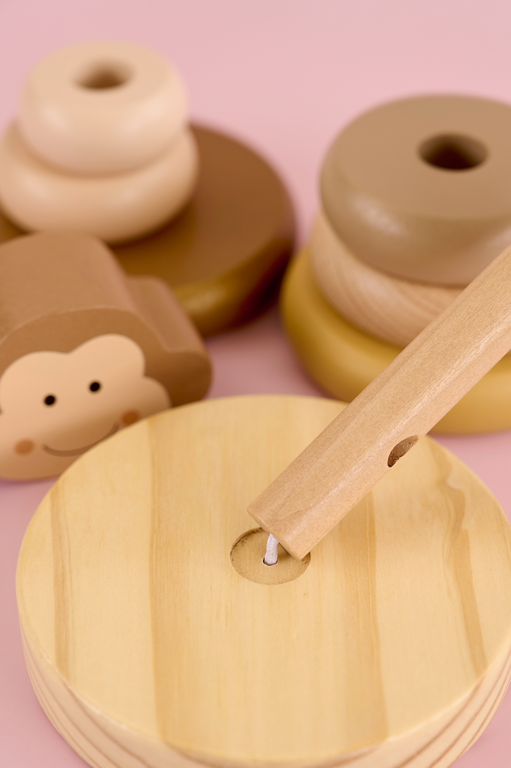 Stacking toy Monkey