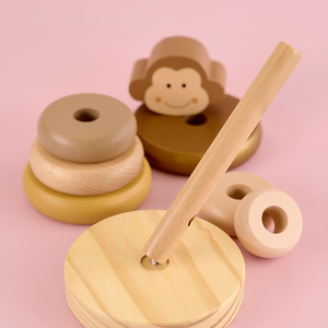 Stacking toy Monkey