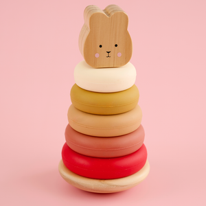 Stacking toy Bunny silicone