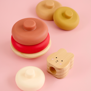 Stacking toy Bunny silicone