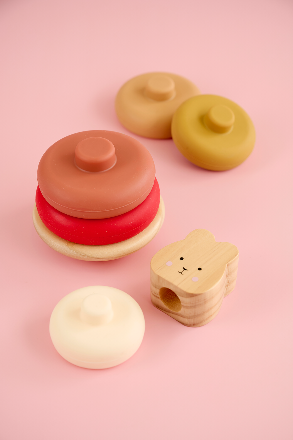 Stacking toy Bunny silicone