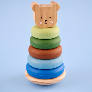 Stacking toy Teddy silicone