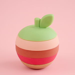 Stacking toy Apple silicone