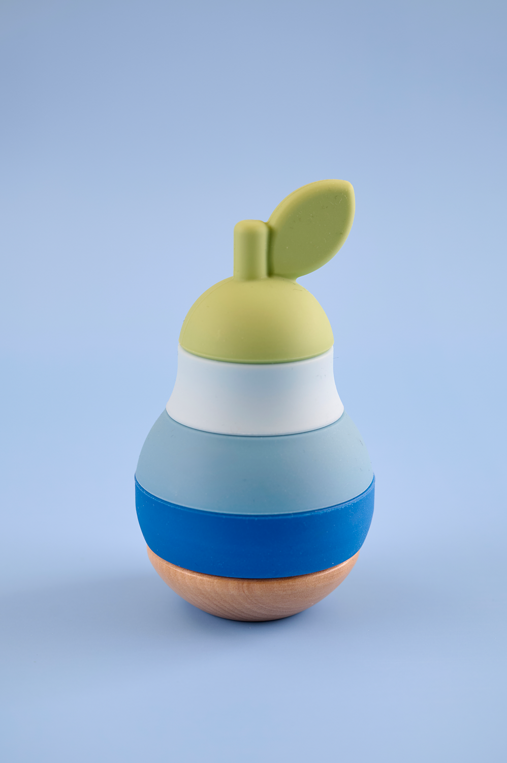 Stacking toy Pear silicone