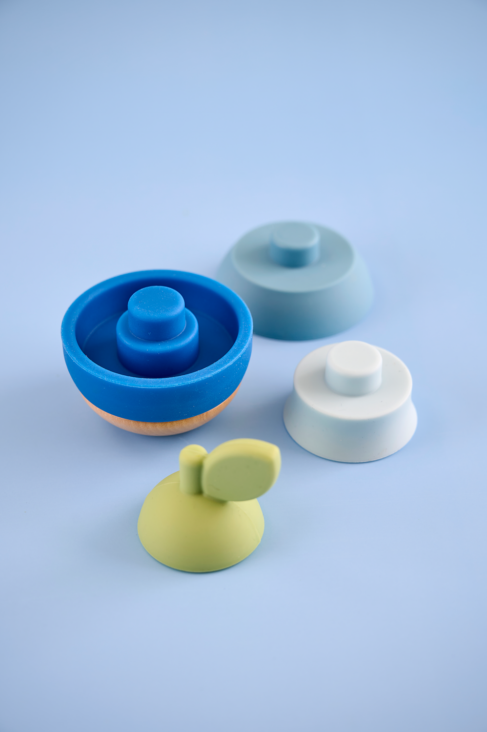 Stacking toy Pear silicone