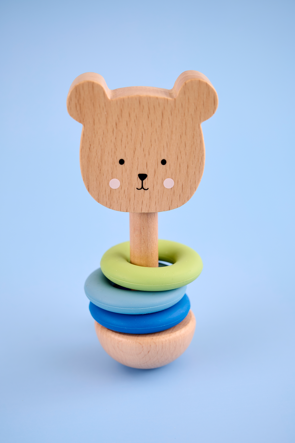 Rattle Teddy silicone