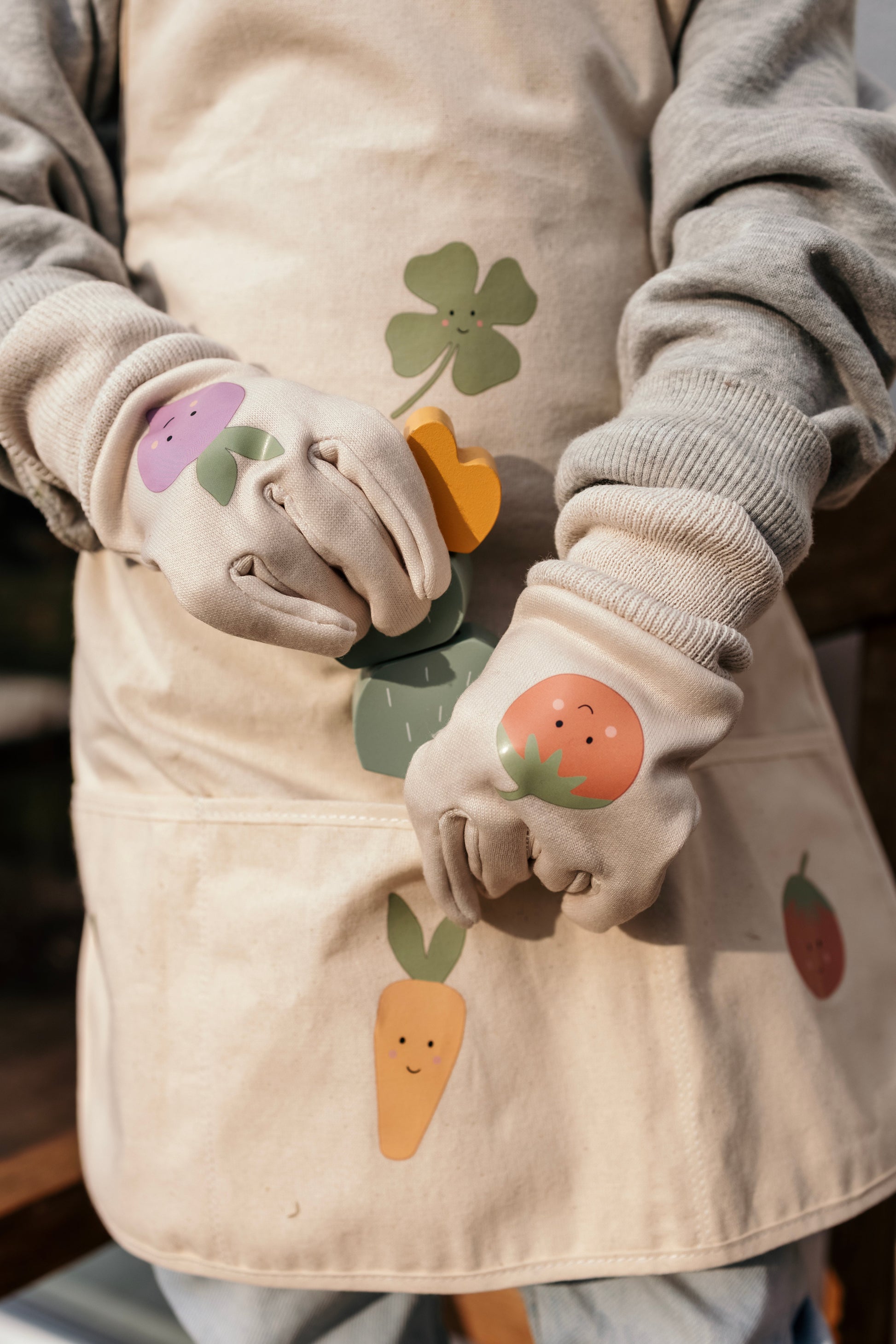 Garden clothes in bag